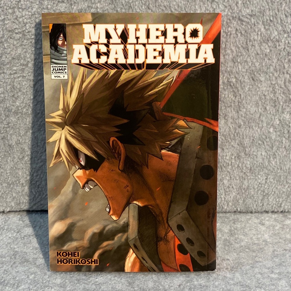 My Hero Academia Vol 7 Manga Shonen Jump English VIZ Media Japanese Comic Book